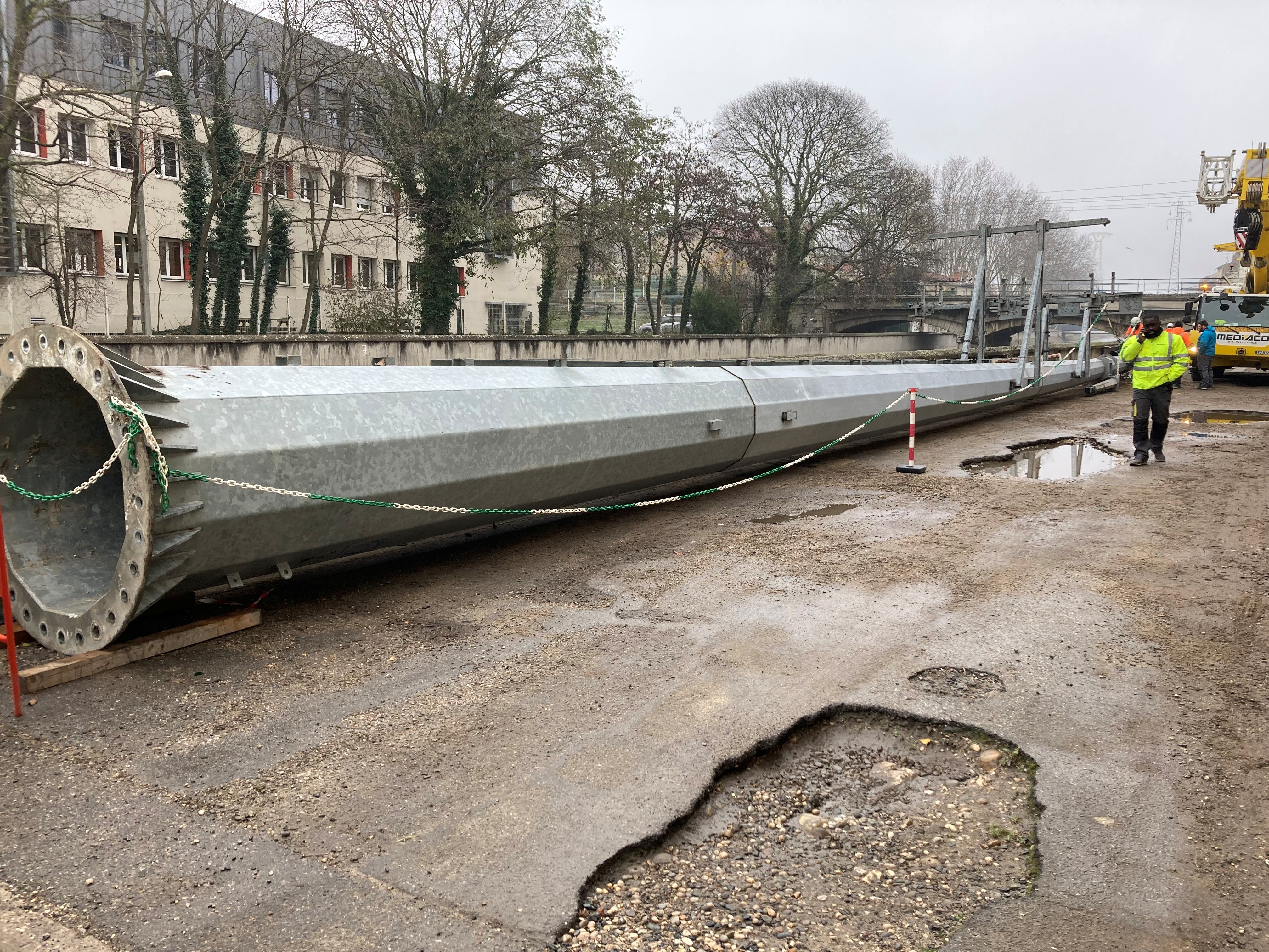 Retrait des pylônes électriques : une nouvelle étape pour le quartier